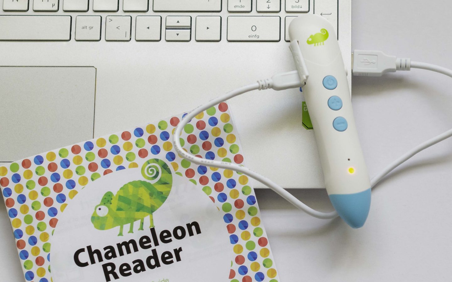 Chameleon Reader Review: Easy to use music and audiobooks for kids.