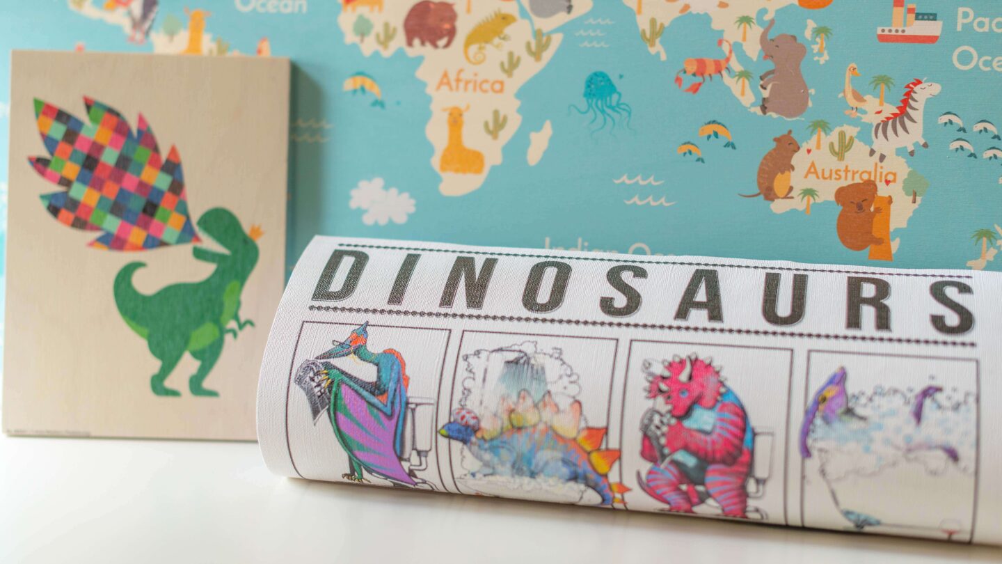 Posterlounge Dinosaur Wallart