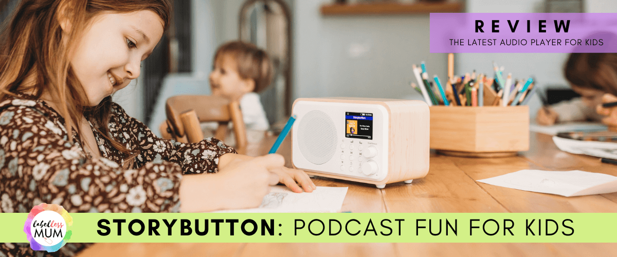 Storybutton Review, podcast fun for kids. 